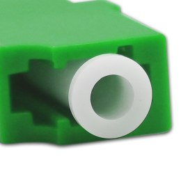 Qoltec Adapter światłowodowy LC/APC | Simplex | Singlemode