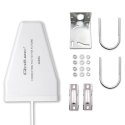 Qoltec Antena 4G 5G LTE | 9dBi | kierunkowa | zewnętrzna | N female | wodoodporna | 3m