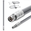 Qoltec Antena LoRa | 12dBi | dookólna | zewnętrzna | włókno szklane | 868 MHz | 1.5m