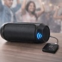 Qoltec Bezprzewodowy transmiter odbiornik Audio HiFi Home&Car| Bluetooth 6.0 | NFC | 2 x RCA | 1 x MiniJack 3.5mm| Mikrofon