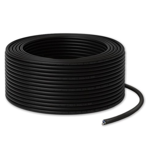 Qoltec Kabel Patchcord sieciowy skrętka UTP | CAT6 | High speed 1Gb/s | LAN | 50m | czarny