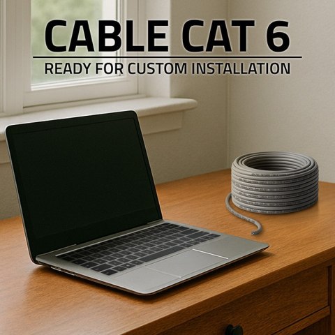 Qoltec Kabel Patchcord sieciowy skrętka UTP| Miedziany Cu |CAT6 | High speed 1Gb/s | LAN | 25m | szary