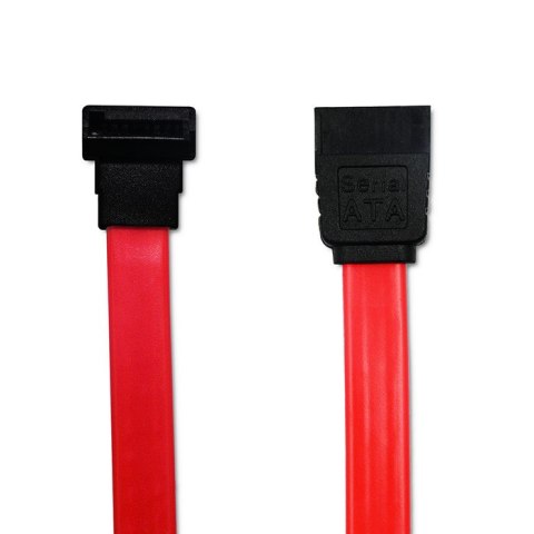 Qoltec Kabel SATA kątowy 0.35m