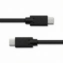 Qoltec Kabel USB 3.1 typ C męski | USB 3.1 typ C męski | 3m | Czarny