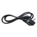 Qoltec Kabel zasilający koniczynka | 3pin | S03/ST1 | 1.4m