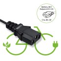 Qoltec Ładowarka do roweru elektrycznego 36V | 42V | 2A | C14-IEC-3P | +kabel zasilający