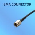 Qoltec Mobilna Antena GPS z podstawą magnetyczną | dookólna | 28dBi | 50W | SMA