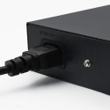 Qoltec Przełącznik sieciowy SWITCH Gigabit Ethernet PoE | 16x RJ45 | 2x SFP | 1000 Mb/s