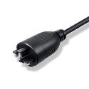 Qoltec Szybka Ładowarka do roweru elektrycznego 36V | 42V | 2A | wtyczka Bosch 3Pin +kabel zasilający