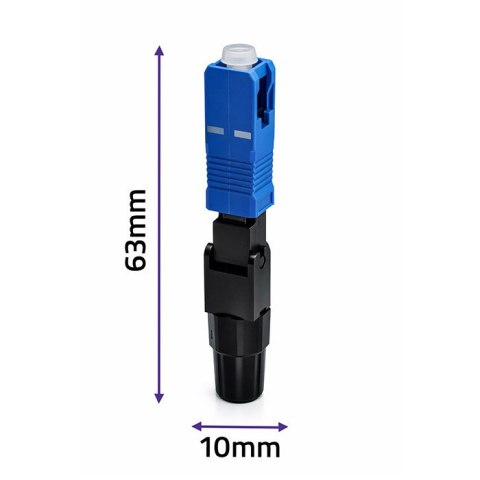 Qoltec Szybkozłącze światłowodowe SC/UPC | Singlemode | 3.0mm