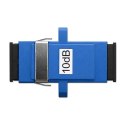 Qoltec Tłumik światłowodowy SC/UPC (F) - SC/UPC (F) | Singlemode | 10dB