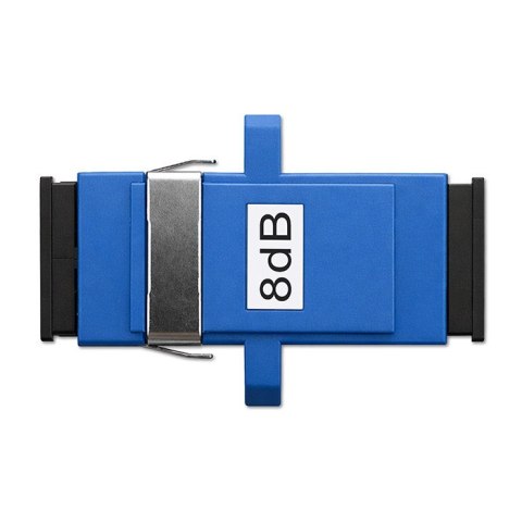 Qoltec Tłumik światłowodowy SC/UPC (F) - SC/UPC (F) | Singlemode | 8dB