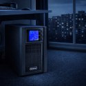 Qoltec Zasilacz awaryjny UPS Pure Sine Wave | 1kVA | 800W | AVR | LCD | Czysty Sinus