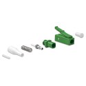Qoltec Złącza światłowodowe LC/APC | Singlemode | 0.9mm