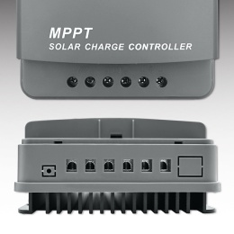 Zestaw Regulator solarny MPPT 40A + Akumulator GEL 100Ah + Panel Bifacial 435W