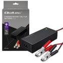 Qoltec Automatyczna ładowarka do akumulatora AGM GEL STD | Prostownik 12V | 2A | 24W | LED | Kabel 1.8m