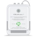 Qoltec Certyfikowany Czujnik 2w1 wycieku gazu ziemnego i tlenku węgla (czadu) | detektor CH4 | CO | NG | Tuya | Wi-Fi | alarm 85