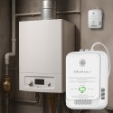 Qoltec Certyfikowany Czujnik wycieku gazu ziemnego | detektor CH4 | NG | Tuya | Wi-Fi | alarm 85dB | LED