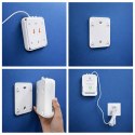 Qoltec Certyfikowany Czujnik wycieku gazu ziemnego | detektor CH4 | NG | Tuya | Wi-Fi | alarm 85dB | LED