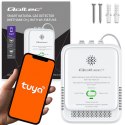 Qoltec Certyfikowany Czujnik wycieku gazu ziemnego | detektor CH4 | NG | Tuya | Wi-Fi | alarm 85dB | LED