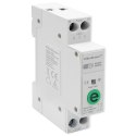 Qoltec Przekaźnik 63A na szynę DIN z licznikiem energii elektrycznej | eWeLink od Sonoff | Wi-Fi | Dioda LED