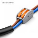 Qoltec Przewód zasilający CEE 7/16 (C) | 2x0.50 mm² | miedź Cu | odizolowany lutowany | 1.8m