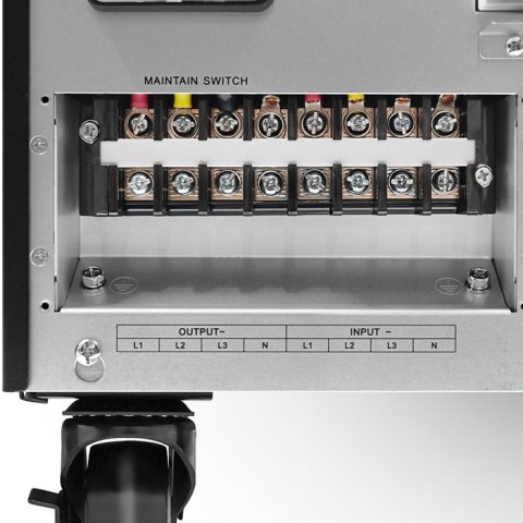 Qoltec Zasilacz awaryjny UPS 3-fazowy | 20kVA | 20kW | LCD | EPO | USB | Power factor 1.0