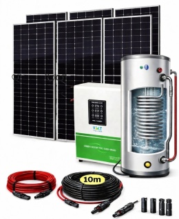 Zestaw solarny do grzania wody bojlera Green Boost Pro 5000/3000W Sinus Bypass 6x500W