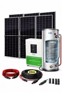 Zestaw solarny do grzania wody bojlera Green Boost Pro 5000/3000W Sinus Bypass 6x500W
