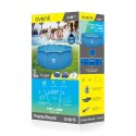 Basen stelażowy AVENLI Premimu okrągły 457x122 zestaw