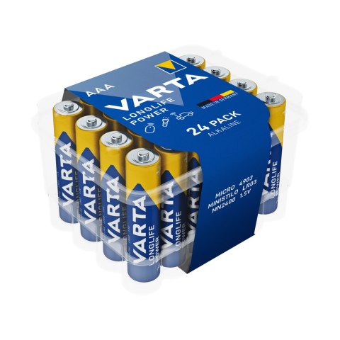 Bateria alkaliczna VARTA LR03 Longlife Power CVP24 24szt./box