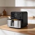 Frytkownica beztłuszczowa TEESA DIGITAL AIR FRYER XXL , 8L , 1700W, duża miska , programy , podtrzymywanie ciepła