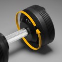 Hantel żeliwny regulowany automat 24 kg, skok co 1kg, REBEL ACTIVE
