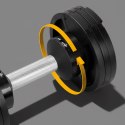 Hantel żeliwny regulowany automat 24 kg, skok co 2kg, REBEL ACTIVE