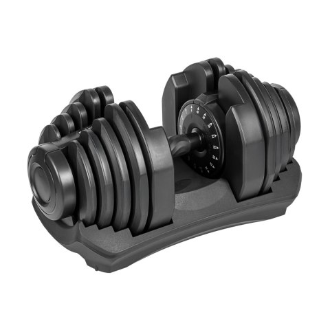 Hantel żeliwny regulowany automat 40 kg REBEL ACTIVE