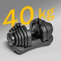 Hantel żeliwny regulowany automat 40 kg REBEL ACTIVE