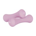 Hantelki żeliwne neoprenowe 2x2kg, REBEL ACTIVE