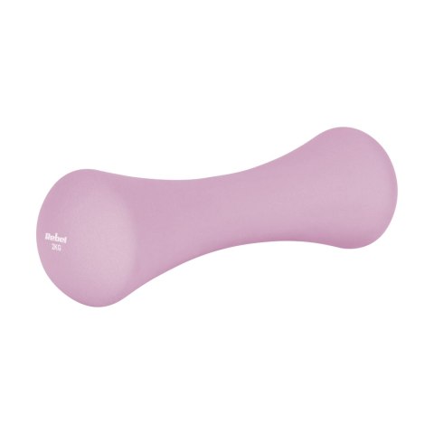 Hantelki żeliwne neoprenowe 2x2kg, REBEL ACTIVE