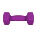Hantelki żeliwne neoprenowe HEX 2x2.5kg, REBEL ACTIVE