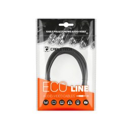 Kabel 3RCA-3RCA 1.8m Cabletech Eco-Line