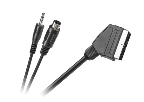 Kabel EURO-SVHS + JACK 3.5 3m