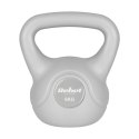 Kettlebell bitumiczny 6 kg szary REBEL ACTIVE