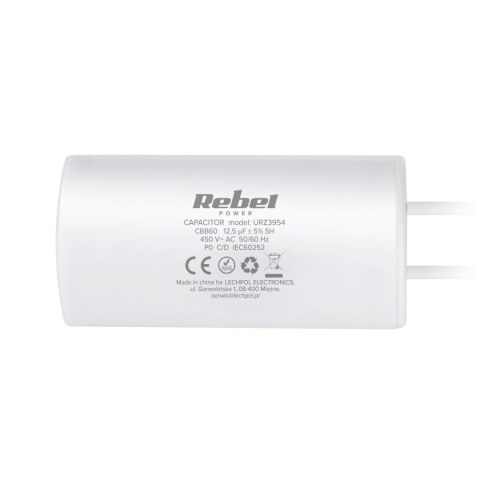 Kondensator 12,5uF 450V do silników jednofazowych