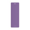 Mata gimnastyczna do ćwiczeń joga, pilates, fitness, 183x61cm, grubość 1cm, materiał NBR, fioletowa, REBEL ACTIVE