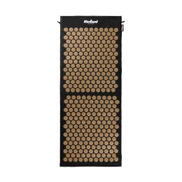 Mata zdrowotna ECO z kolcami do akupresury z poduszką, 110x42cm, XL, szare kolce, Rebel Active