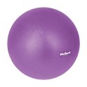 Mini piłka gimnastyczna do pilates rehabilitacyjna 25cm, kolor fioletowy, REBEL ACTIVE