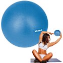 Mini piłka gimnastyczna do pilates rehabilitacyjna 25cm, kolor niebieski , REBEL ACTIVE