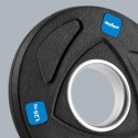 Obciążenie żeliwne olimpijskie gumowane zestaw 4x1.25kg, otwór 51mm , REBEL ACTIVE