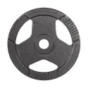 Obciążenie żeliwne olimpijskie zestaw 2x10kg, otwór 51mm, talerz z uchwytami, REBEL ACTIVE