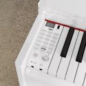 Pianino cyfrowe Kruger&Matz KMDP-135 , kolor biały połysk